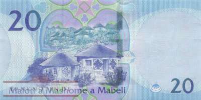 Lesotho - 20  Maloti (#027b_UNC)