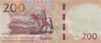 Lesotho - 200  Maloti (#030b_UNC)