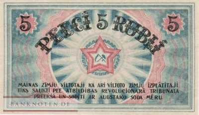 Lettland - 5  Rublis (#R003a_UNC)