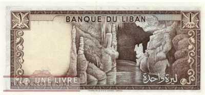 Lebanon - 1  Livre (#061b-74_UNC)