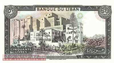 Lebanon - 50  Livres (#065d_UNC)