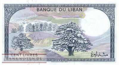 Libanon - 100  Livres (#066c-83_UNC)