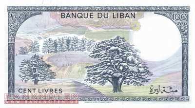 Lebanon - 100  Livres (#066c-85_UNC)