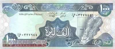 Lebanon - 1.000  Livres (#069a_UNC)