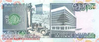 Lebanon - 1.000  Livres (#069b-91_UNC)