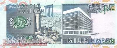 Lebanon - 1.000  Livres (#069c_UNC)