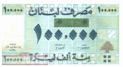 Lebanon - 100.000  Livres (#074-95_UNC)