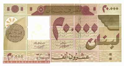 Lebanon - 20.000  Livres (#081_UNC)
