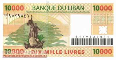 Lebanon - 10.000  Livres (#086a_UNC)