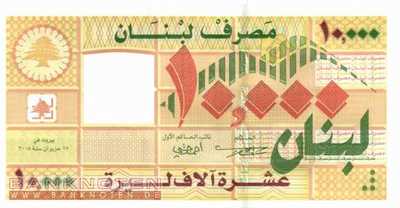 Lebanon - 10.000  Livres (#086b_UNC)
