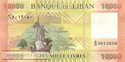 Libanon - 10.000  Livres (#092a_UNC)