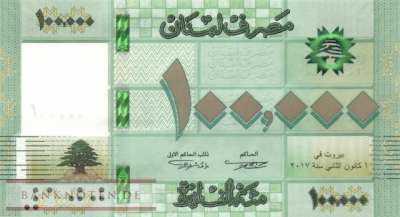 Lebanon - 100.000  Livres (#095c_UNC)