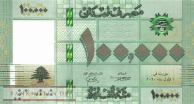 Lebanon - 100.000  Livres (#095d_UNC)