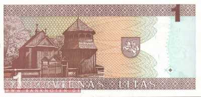 Lituhania - 1  Litas (#053a_UNC)