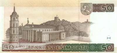 Lituhania - 50  Litu (#061_UNC)
