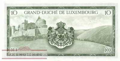 Luxemburg - 10  Francs (#048a-U1_UNC)