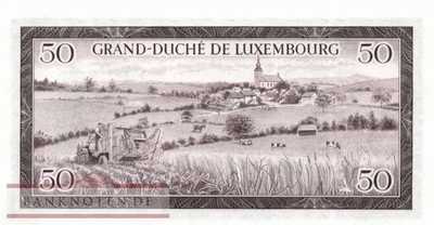 Luxemburg - 50  Francs (#051a_UNC)