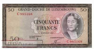 Luxemburg - 50  Francs (#051a_UNC)
