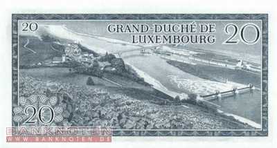 Luxemburg - 20  Francs (#054a_UNC)