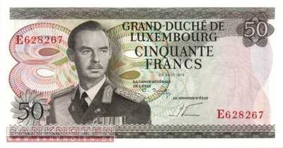 Luxemburg - 50  Francs (#055b_UNC)
