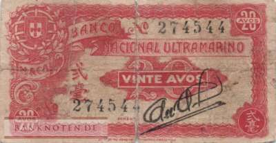 Macao - 20  Avos (#020_G)