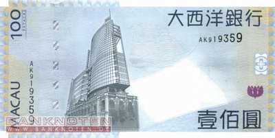 Macao - 100  Patacas (#082a_UNC)