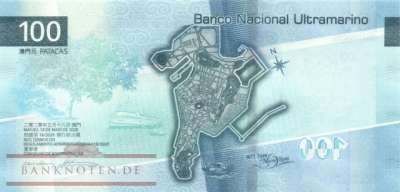 Macao - 100  Patacas (#093Aa_UNC)