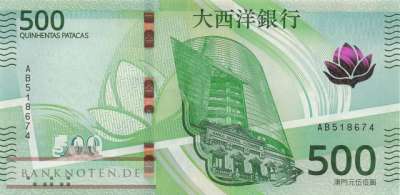 Macao - 500  Patacas (#094Aa_UNC)