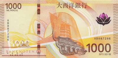 Macao - 1.000  Patacas (#095Aa_UNC)