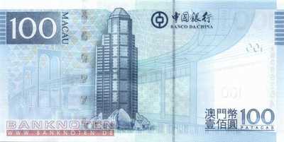 Macao - 100  Patacas (#111a_UNC)