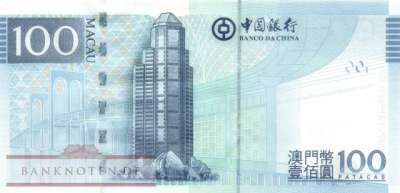 Macao - 100  Patacas (#111c_UNC)
