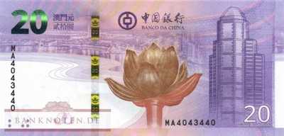 Macao - 20  Patacas (#127_UNC)