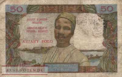 Madagaskar - 50  Francs (#061-U1_F)