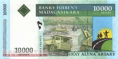 Madagascar - 10.000  Ariary (#085_UNC)