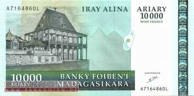Madagascar - 10.000  Ariary (#085_UNC)