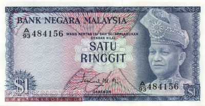 Malaysia - 1  Ringgit (#001a_UNC)