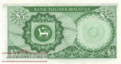 Malaysia - 5  Ringgit (#008a_VF)