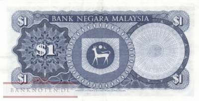 Malaysia - 1  Ringgit (#013a_VF)