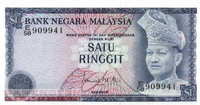 Malaysia - 1  Ringgit (#013a_UNC)