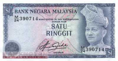Malaysia - 1  Ringgit (#013b_UNC)