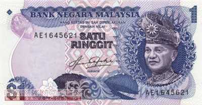 Malaysia - 1  Ringgit (#019A_UNC)