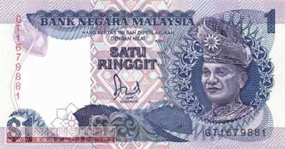 Malaysia - 1  Ringgit (#027b_UNC)