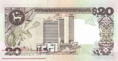 Malaysia - 20  Ringgit (#030_UNC)