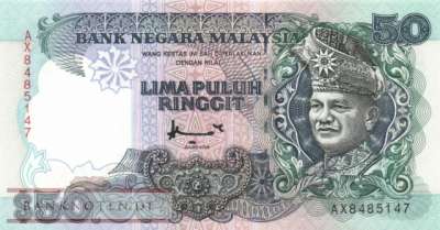 Malaysia - 50  Ringgit (#031C_XF)