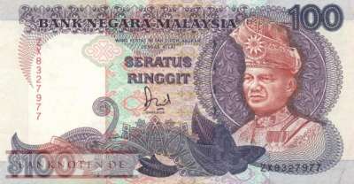 Malaysia - 100  Ringgit (#032A_VF)