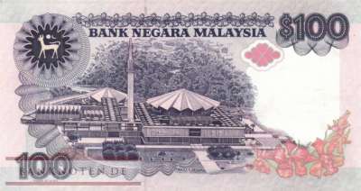 Malaysia - 100  Ringgit (#032B_VF)