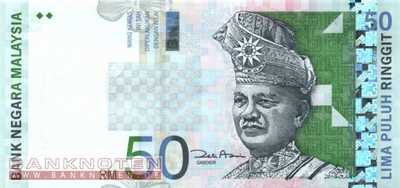 Malaysia - 50  Ringgit (#043d_UNC)