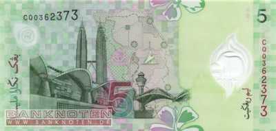 Malaysia - 5  Ringgit (#047-1_UNC)