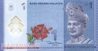 Malaysia - 1  Ringgit - plastic (#051a_UNC)