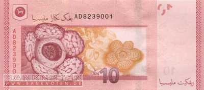 Malaysia - 10  Ringgit (#053a_UNC)